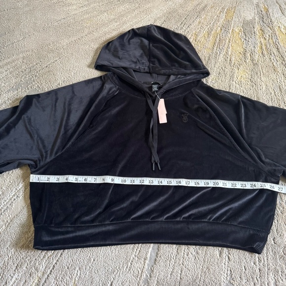 Victoria Secret On Point Velour tracksuit matching set jacket joggers XXL new - Picture 11 of 11